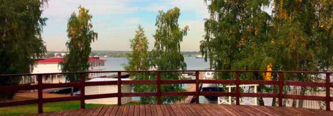 Аренда апартаментов на 12-15 человек в яхт-клубе, с беседкой, на берегу Клязьминского водохранилища