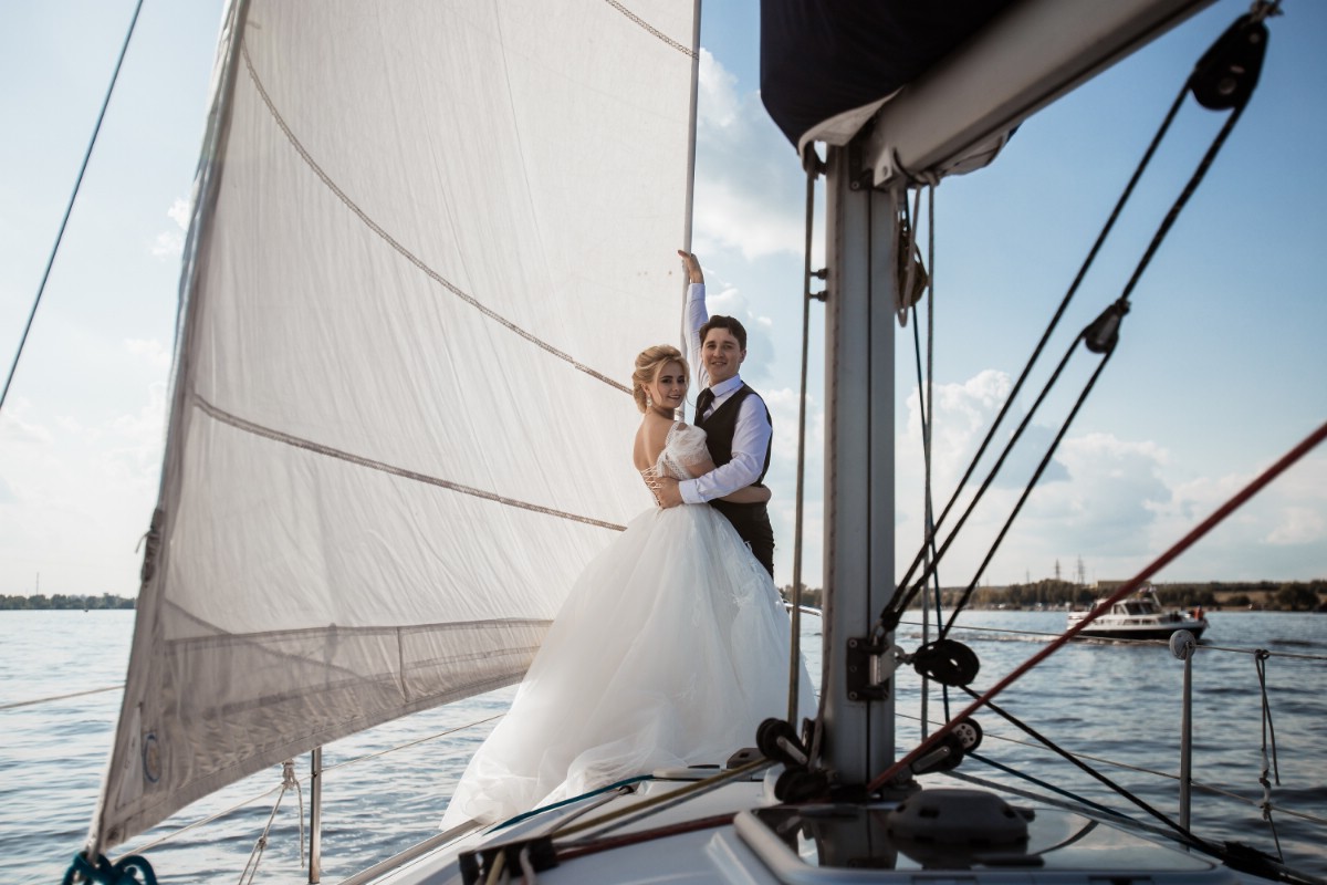 Свадьба на природе в яхт-клуб Пеликан